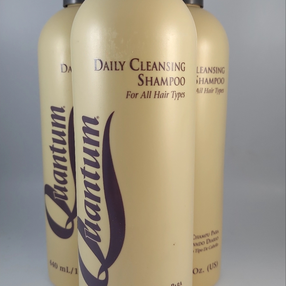 Zoto Quantum Daily Cleansing Shampoo 15 Fl Oz Lot Of 3 Bottles